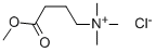 4-Methoxy-N,N,N-trimethyl-4-oxo-1-butanaminium chloride(13254-33-6)